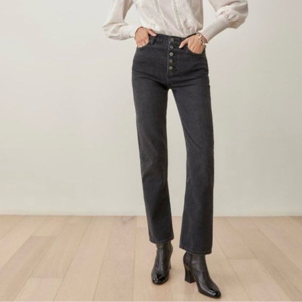 Reformation Cynthia High Rise Straight Jean